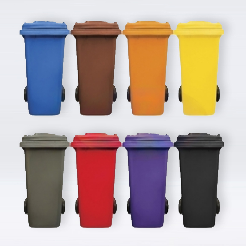 Colour Mobile Garbage Bin
