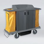 Housekeeping (Room Service) Cart (with Shelf Locking)
