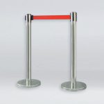 Stainless Steel Self Retrachable Q-Up Stand
